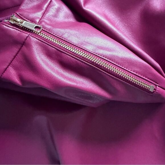 International Concepts faux leather trumpet skirt - Picture 3 of 7